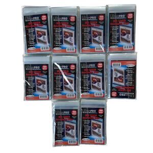 Ultra PRO One-Touch Resealable Bags 100 Bags Standard Clear Plastic Lot